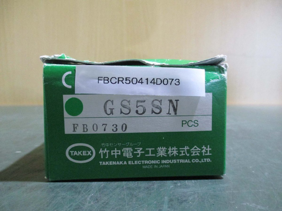 新古 TAKEX GS5SN 近接センサー [2個](FBCR50414D073)_画像2