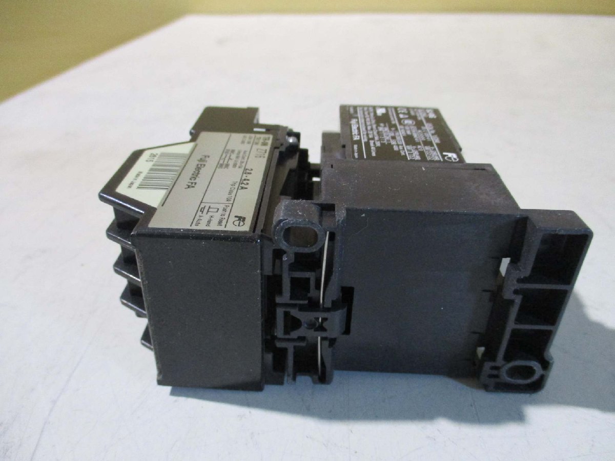 中古Fuji Electric type TR-ON TR13N 電磁開閉器/Fuji Electric Magnetic Contactor SJ-0G SJ12AG 2.2KW 送料別(FALR50125C108)_画像5