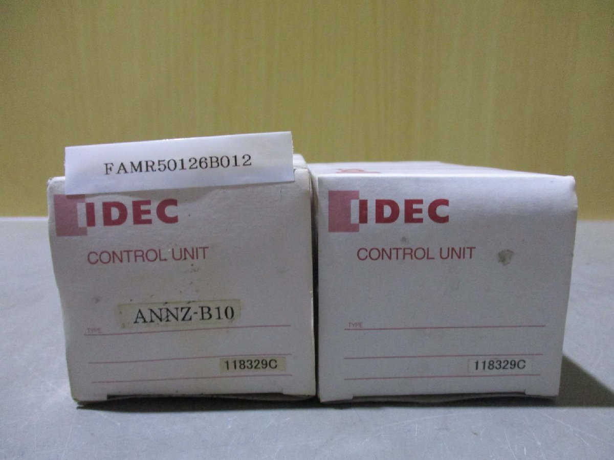 中古IDEC ANNZ-B10 Electronic Buzzer DC24V 2個(FAMR50126B012)