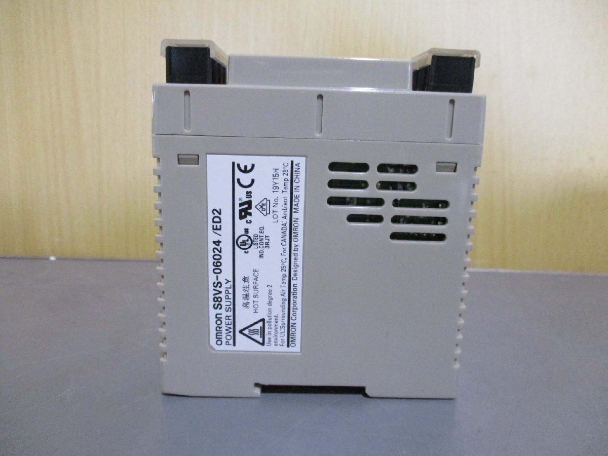 新古 OMRON POWER SUPPLY S8VS-06024 /ED2 パワーサプライ(FBHR50804C158)_画像8