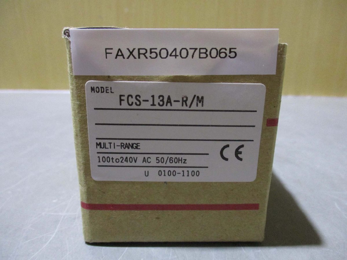 新古 Shinko FCR-13A-R/M Temperature Controller(FAXR50407B065)_画像1