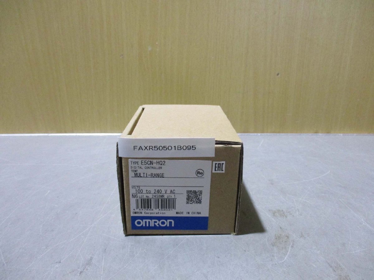 新古 OMRON E5CN-HQ2 デジタル調節計(FAXR50501B095)