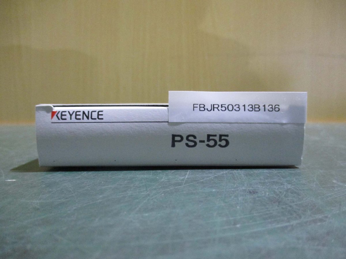 新古 KEYENCE PS-55 透過型センサヘッド 汎用タイプ(FBJR50313B136)_画像1