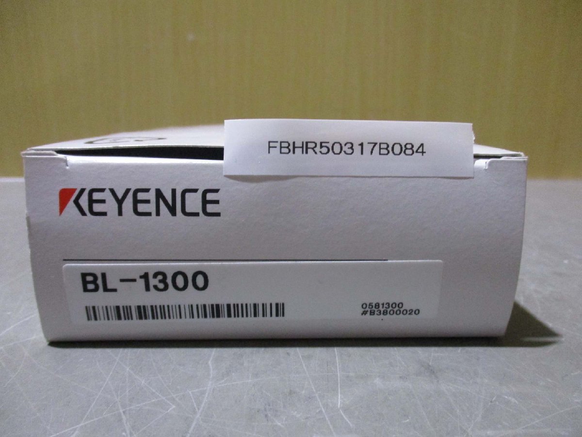 新古 KEYENCE BL-1300 デジタルバーコードリーダ(FBHR50317B084)