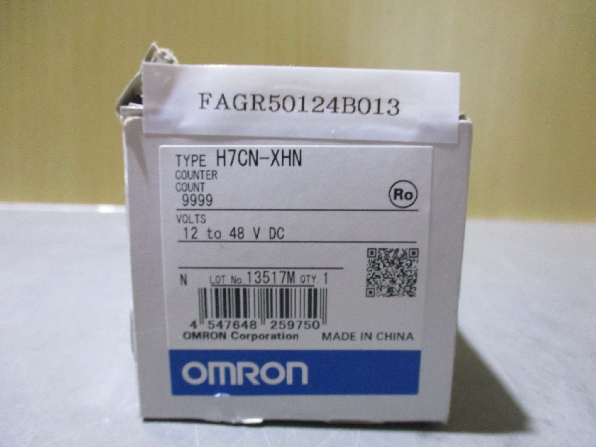 新古 OMRON H7CN-XHN電子カウンタ(FAGR50124B013)