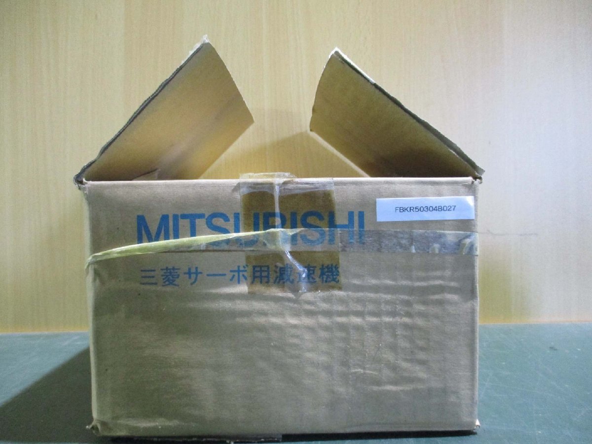 新古 MITSUBISHI サーボモーター 減速機 K10012 D 2個入(FBKR50304B027)_画像1