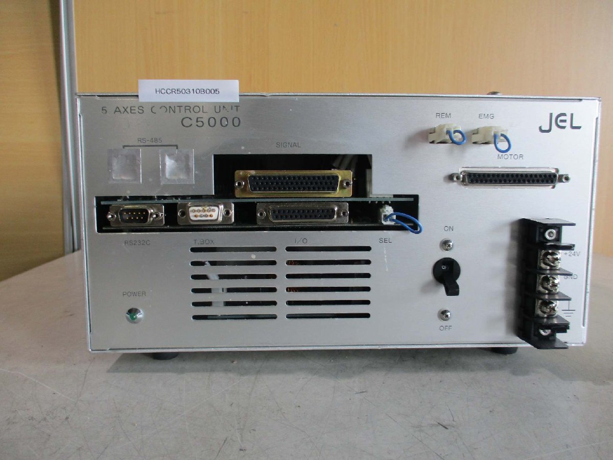 中古JEL 5 AXES CONTROL UNIT C5000(HCCR50310B005)_画像1