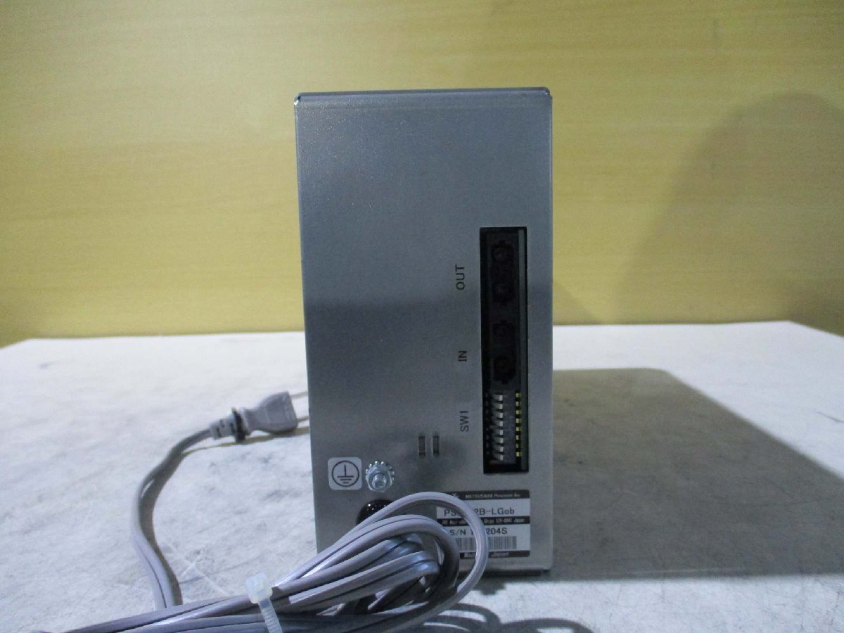 中古MATSUSADA 直流安定化電源 PSX-12B-LGob AV100V 通電OK(GAJR41222C022)_画像4