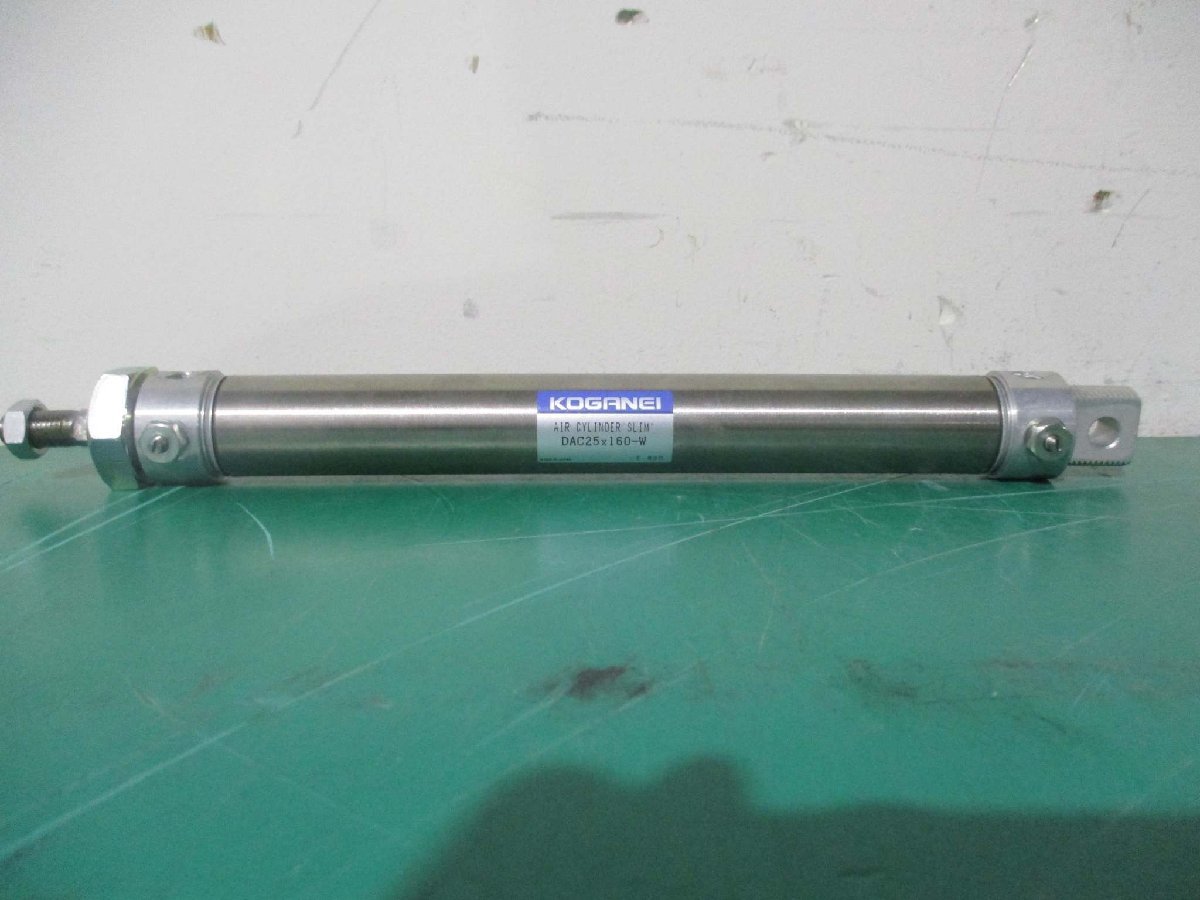 中古KOGANEI AIR CYLINDER(SLIM) DAC25*160-W エアシリンダー(スリム)(FBPR50202D040)_画像3