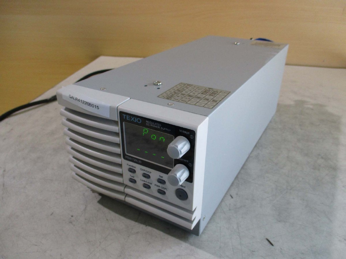 中古 TEXIO REGULATED DC POWER SUPPLY PSW-720L30 直流安定化電源 通電OK(GALR41220B015)_画像1