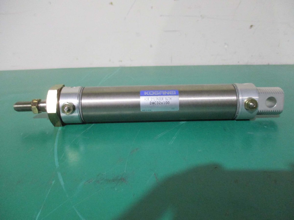 中古 KOGANEI AIR CYLINDER SLIM DAC32x100 スリムシリンダ(FBNR50208C037)_画像2