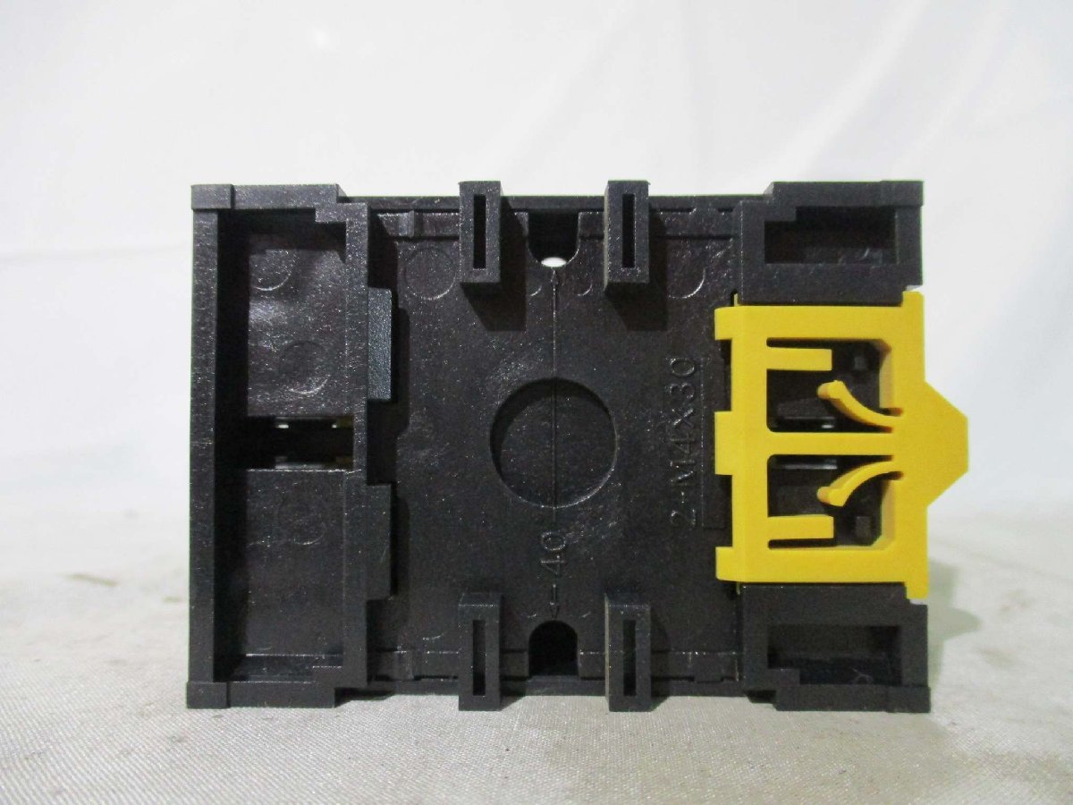 中古 OMRON EARTH LEAKAGE RELAY K6EL-100 漏電リレー(JABR41112C007)_画像4