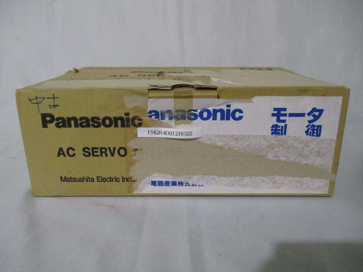 新古 Panasonic サーボモータ MFA010LD5NDA 100W(FBQR40912B022)_画像1