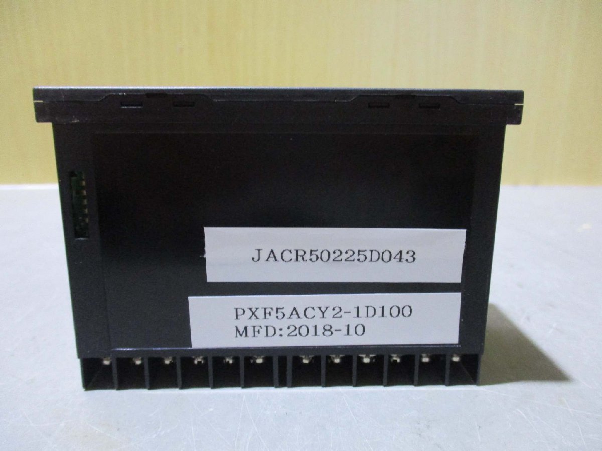 新古 Fuji PXF5ACY2-1D100 PXF5 Digital Temperature Controller 2 Point Alarm 1/16 DIN(JACR50225D043)