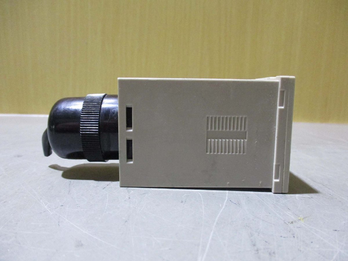 中古 OMRON solid state timer H3CA-8 ソリッドステートタイマ(JABR50128D210)_画像6