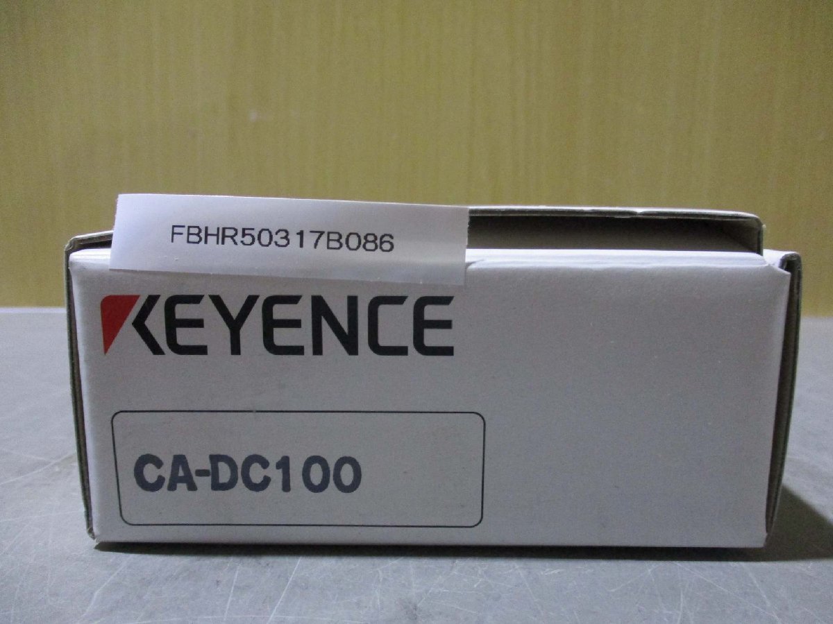 新古 KEYENCE CA-DC100 デジタル画像センサ(FBHR50317B086)_画像1