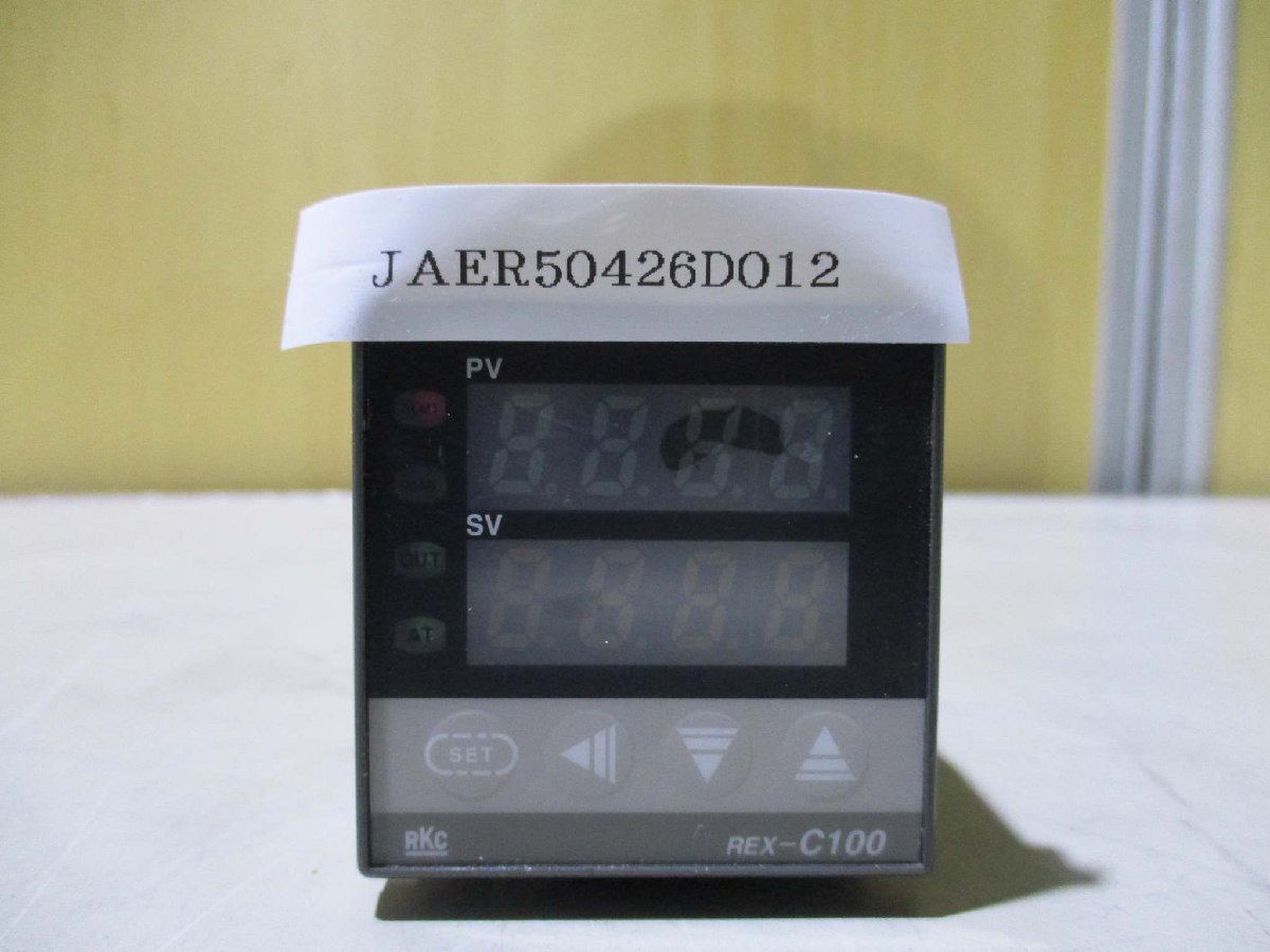 中古 RKC REX-C100 温度調節計(JAER50426D012)_画像4