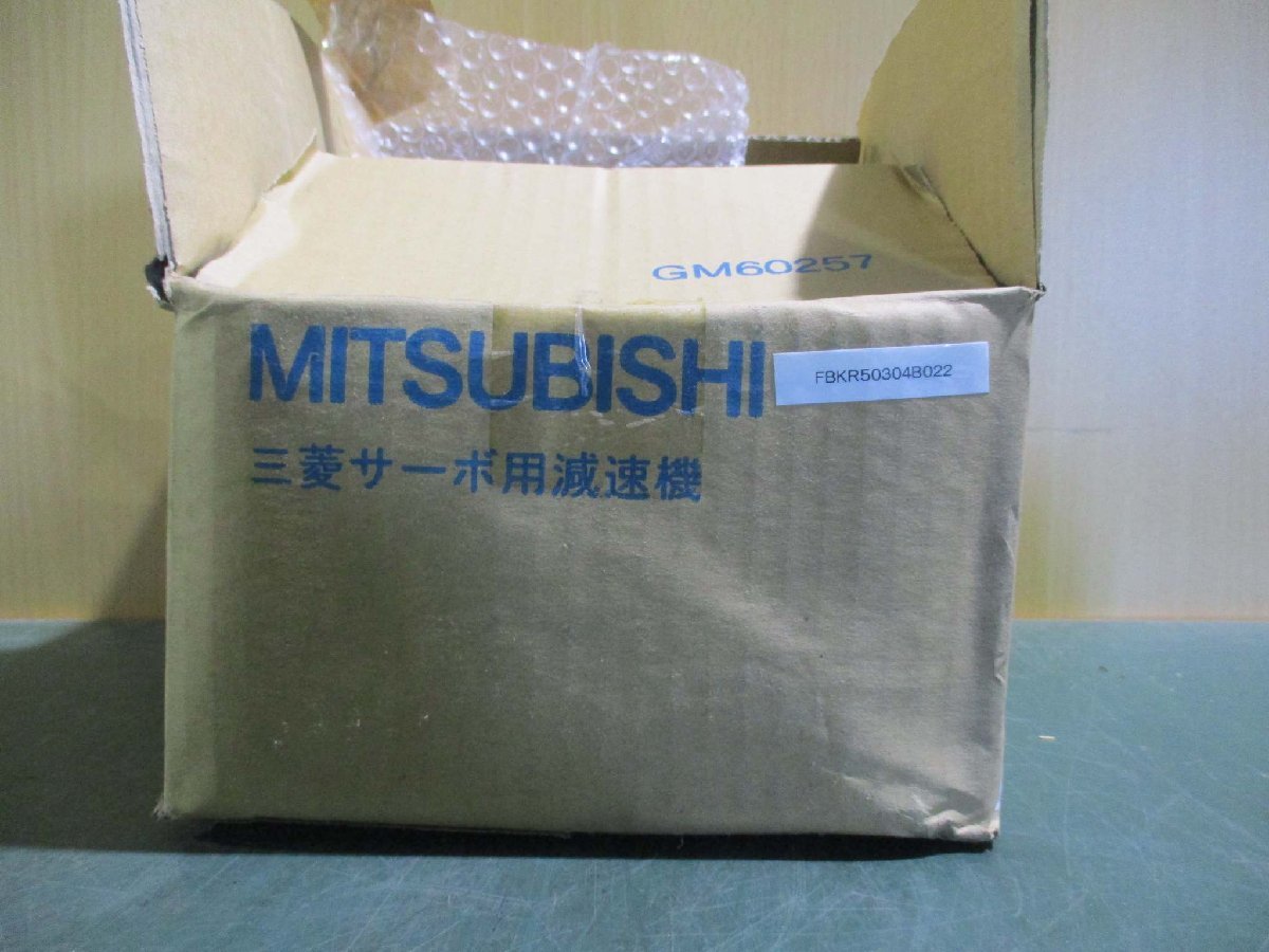 新古 MITSUBISHI サーボモーター 減速機 K10020 K C 2個入(FBKR50304B022)_画像1