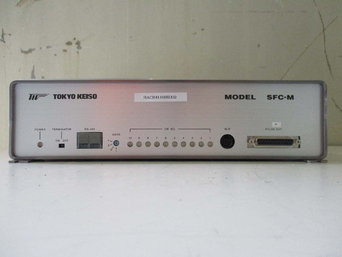 中古 TOKYO KEISO FLOWMETER SFC-M(HACR41109E002) その他