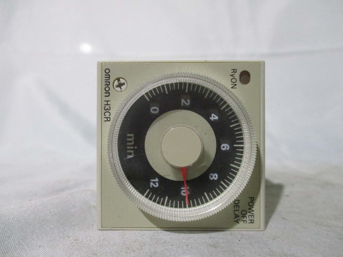 中古 OMRON TIMER H3CR-H8L ソリッドステート・タイマ 送料別(JABR41107A086)_画像4