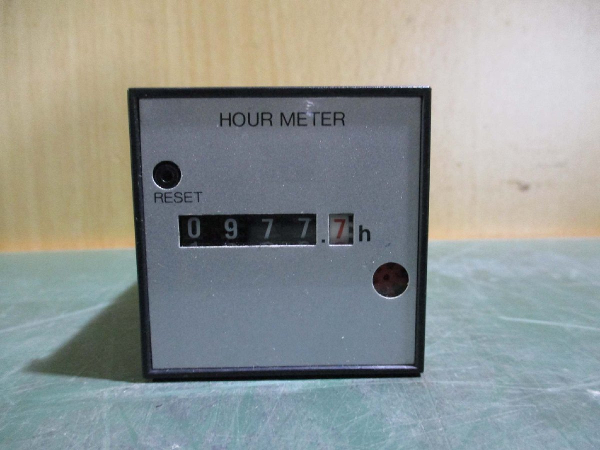 中古 NAIS HOUR METER TH241S アワーメーター(JAER50513D116)_画像6