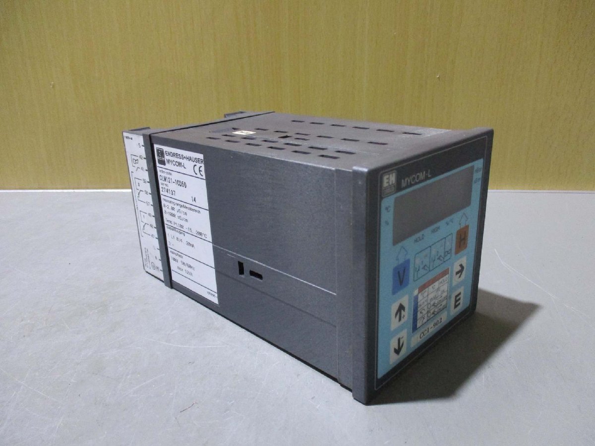 中古 Endress+Hauser CLM121-1CD50 100V, 50/60Hz, max 12VA MYCOM-L(JADR50211B007)_画像8