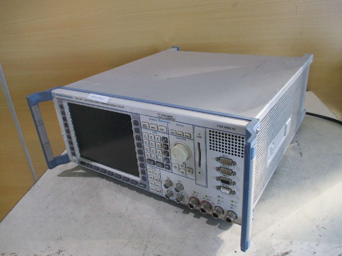 中古 Rohde&Schwarz CMU200 Universal Radio Communication Tester 万能無線通信テスター 通電OK(GALR41220C007)