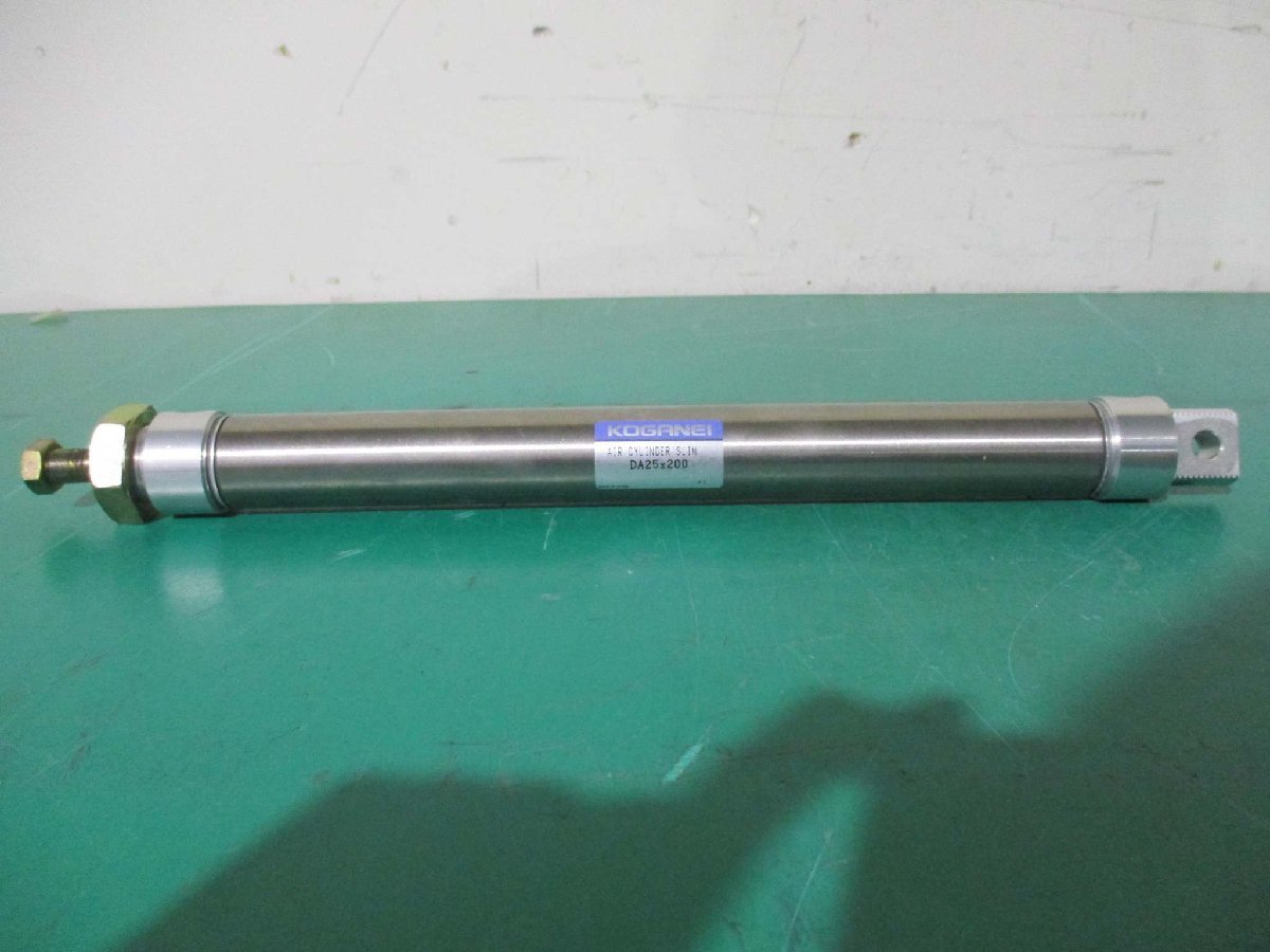 新古 KOGANEI AIR CYLINDER SLIM DA25X200 スリムエアシリンダー(FBNR50207B047)_画像3