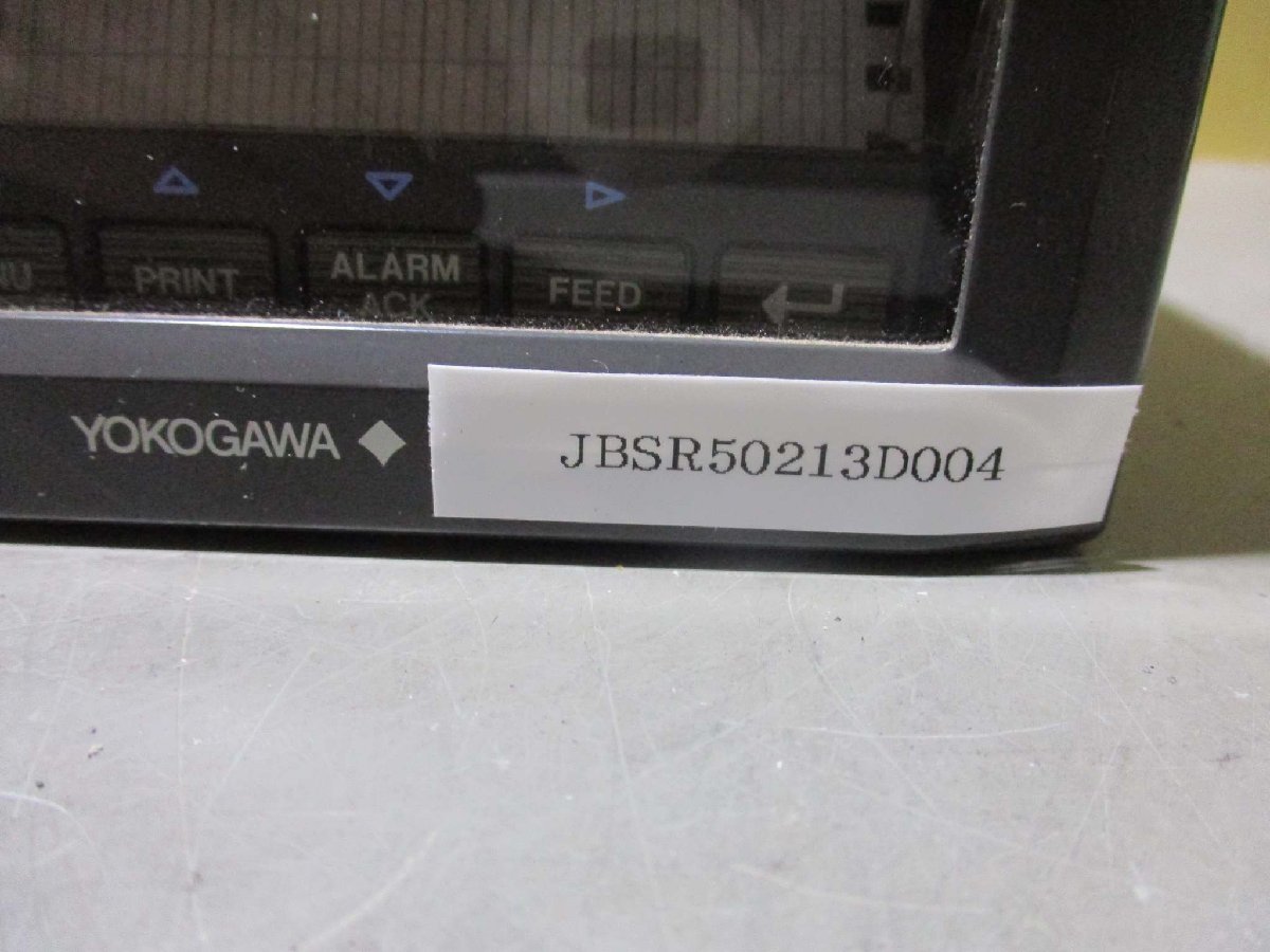 中古 Yokogawa UR1000 436004 Digital Chart Recorder(JBSR50213D004)_画像2