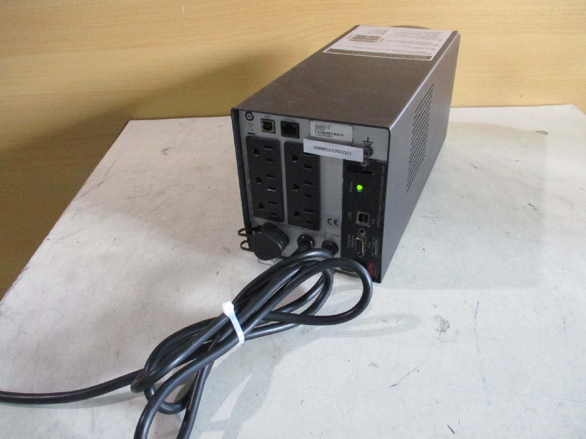 中古APC Smart-UPS750 AC 100V/750VA 500W/500VA 360W 通電OK(HBNR50126B001)_画像3