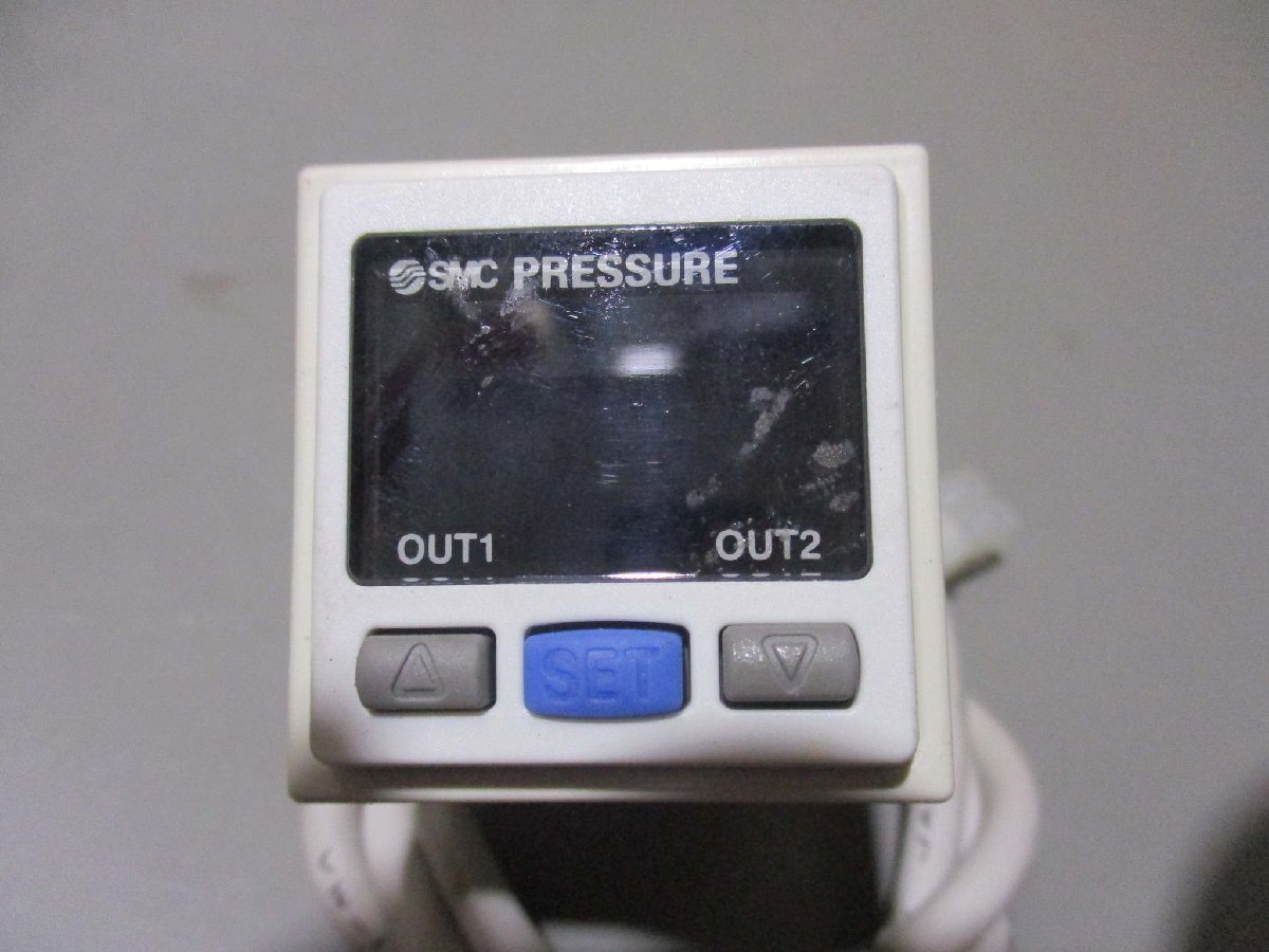 中古 SMC PSE300-M 圧力センサコントローラ 2セット(JAAR41109A131)_画像2