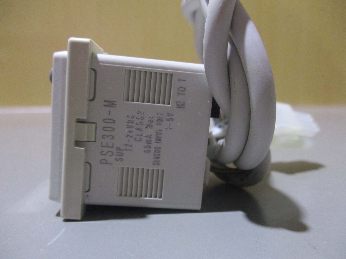 中古 SMC PSE300-M 圧力センサコントローラ 2セット(JAAR41109A131)_画像4
