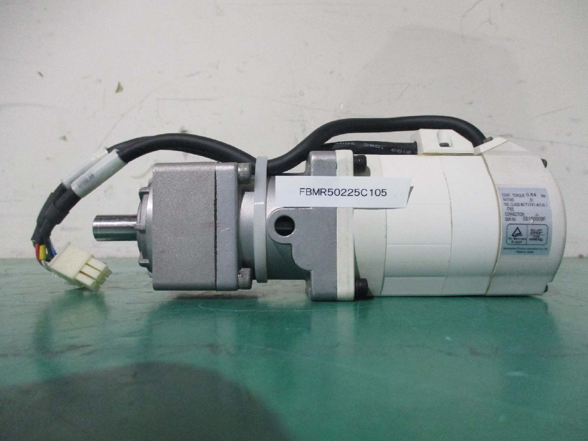 中古 SHIMPO VRKF-5B-200/PANASONIC MSMA022P2E 92V 1.6A 0.2KW 200HZ(FBMR50225C105)_画像1