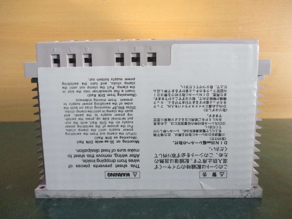 中古IDEC PS5R-G24 POWER SUPPLY 240W 100-240V AC 4.0A(JBWR50109C108)_画像6