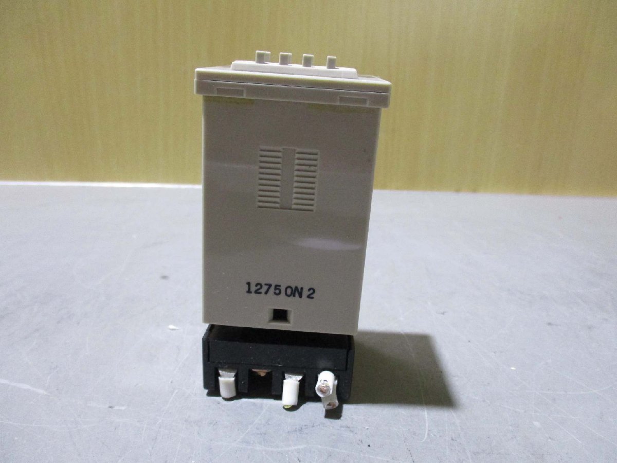 中古OMRON(オムロン) ソリッドステート タイマ H3CA-8(JABR50117D120)_画像3