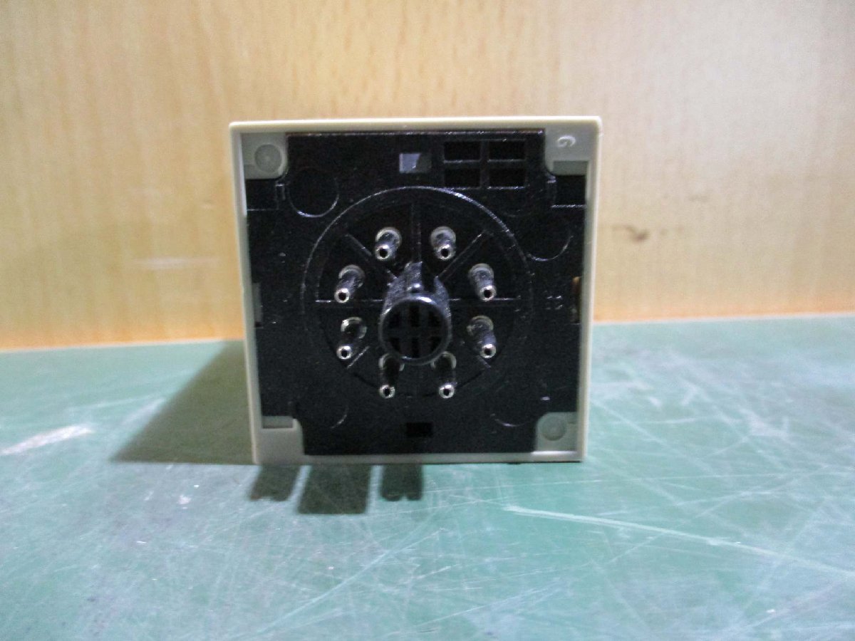 中古 OMRON TIMER H3CR-H8L ソリッドステート・タイマ 送料別(JAER50513D131)_画像5