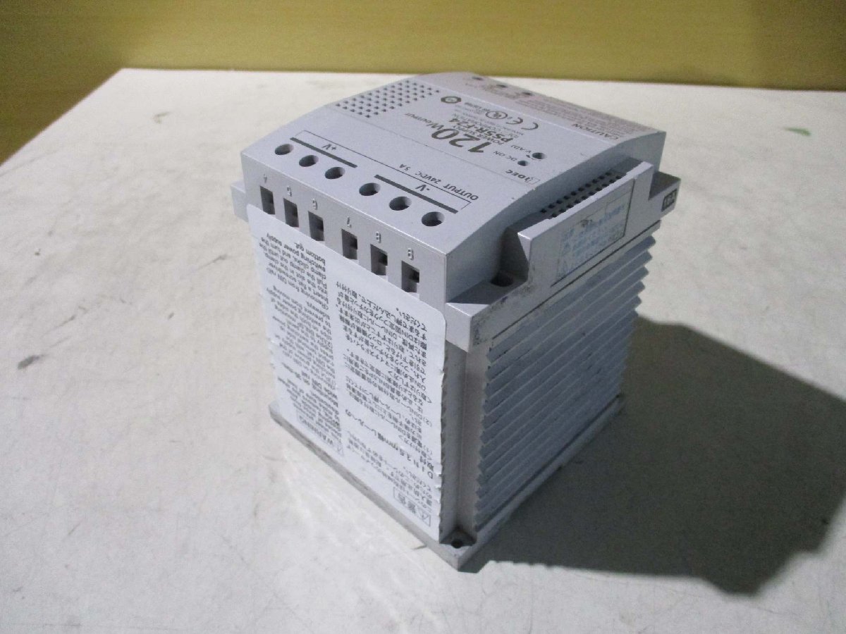 中古IDEC PS5R-F24 POWER SUPPLY 120W 100-240V AC 1.8A(JBWR50109C028)_画像2