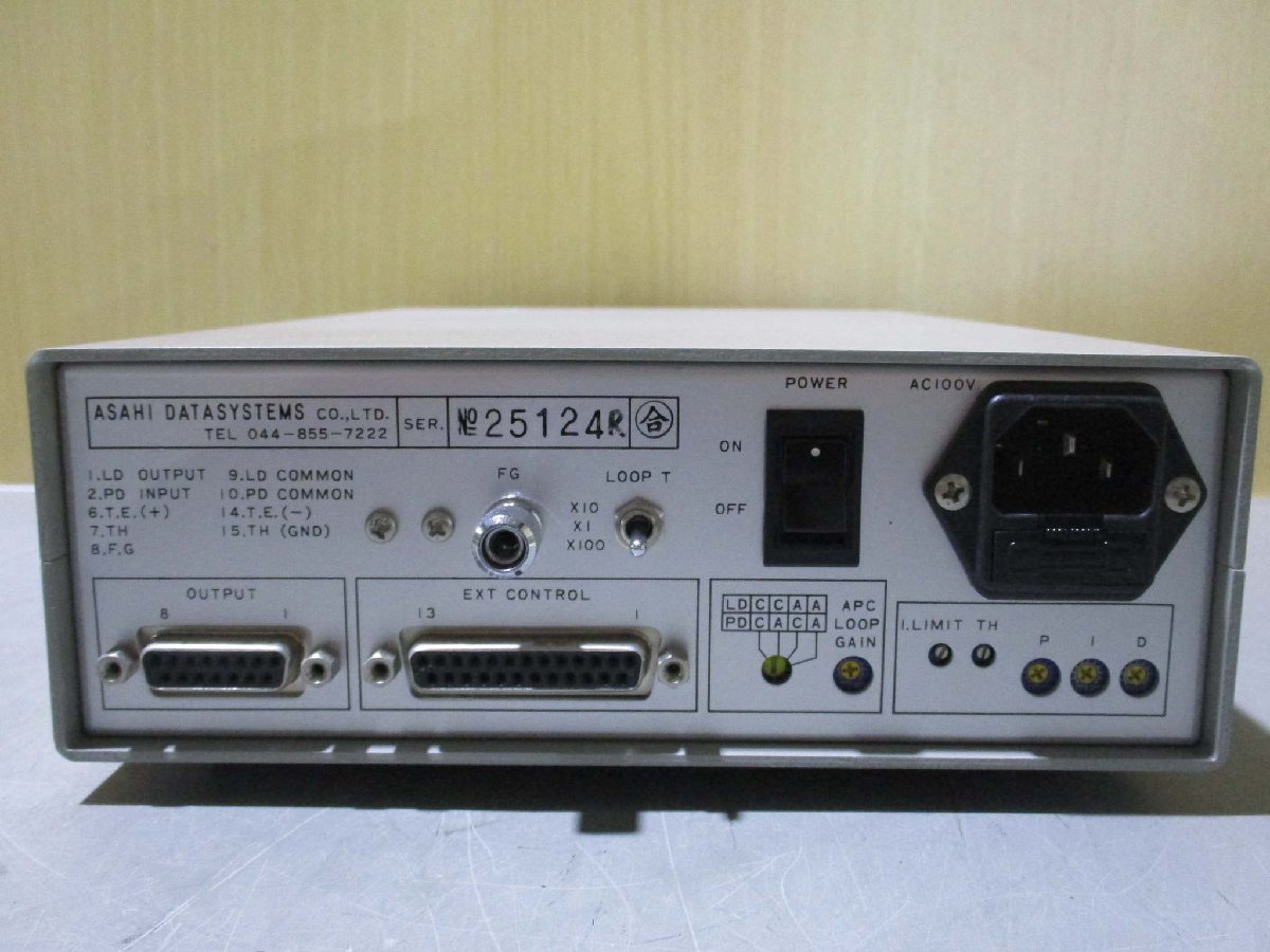 中古 DATA SYSTEM LD DRIVER ALP-7033CA 半導体レーザ駆動装置 通電OK(JBUR50130D005)_画像4