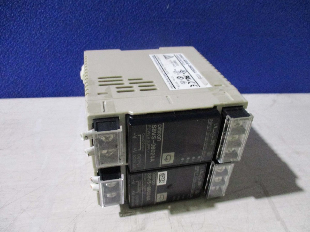 中古 OMRON POWER SUPPLY S8VS-06024A/ED2 2セット(JBJR50302D023)_画像6