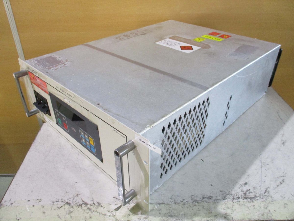 中古 KYOSAN RF電源30ZI-SW1M OUT 1000V/50A AC 3φ 200/220V 50/60Hz 105A(HCNR41224E002)