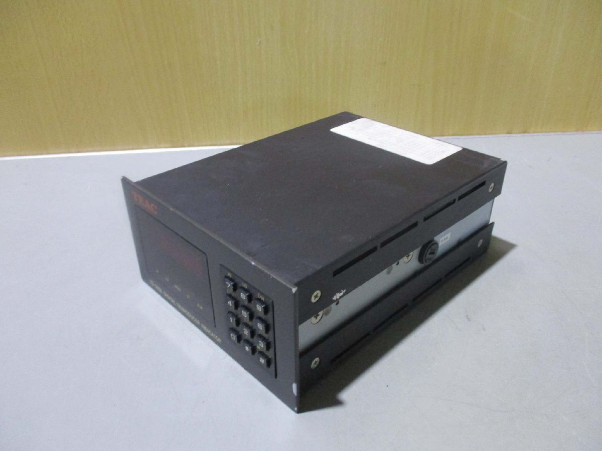 中古 TEAC DIGITAL TRANSDUCER INDICATOR TD-300A(JBSR50303D083)_画像9