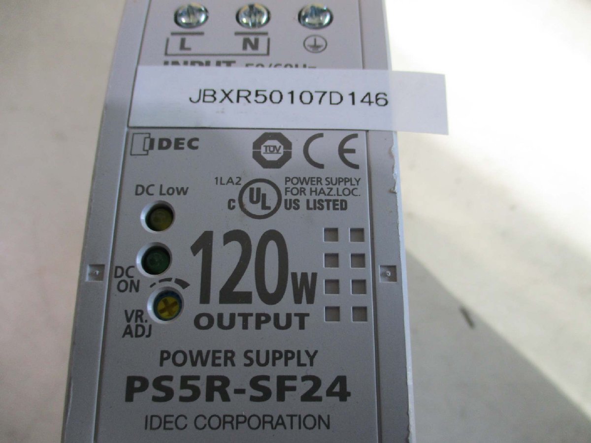 中古IDEC Corporation PS5R-SF24 Power Supply 24V AC 5A(JBXR50107D146)_画像5