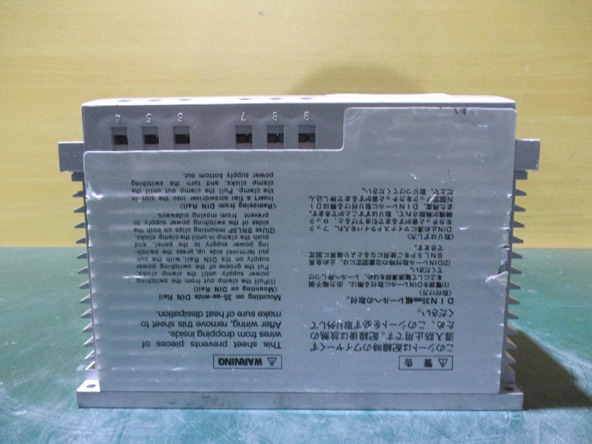 中古IDEC PS5R-G24 POWER SUPPLY 240W 100-240V AC 4.0A(JBWR50109B190)_画像5