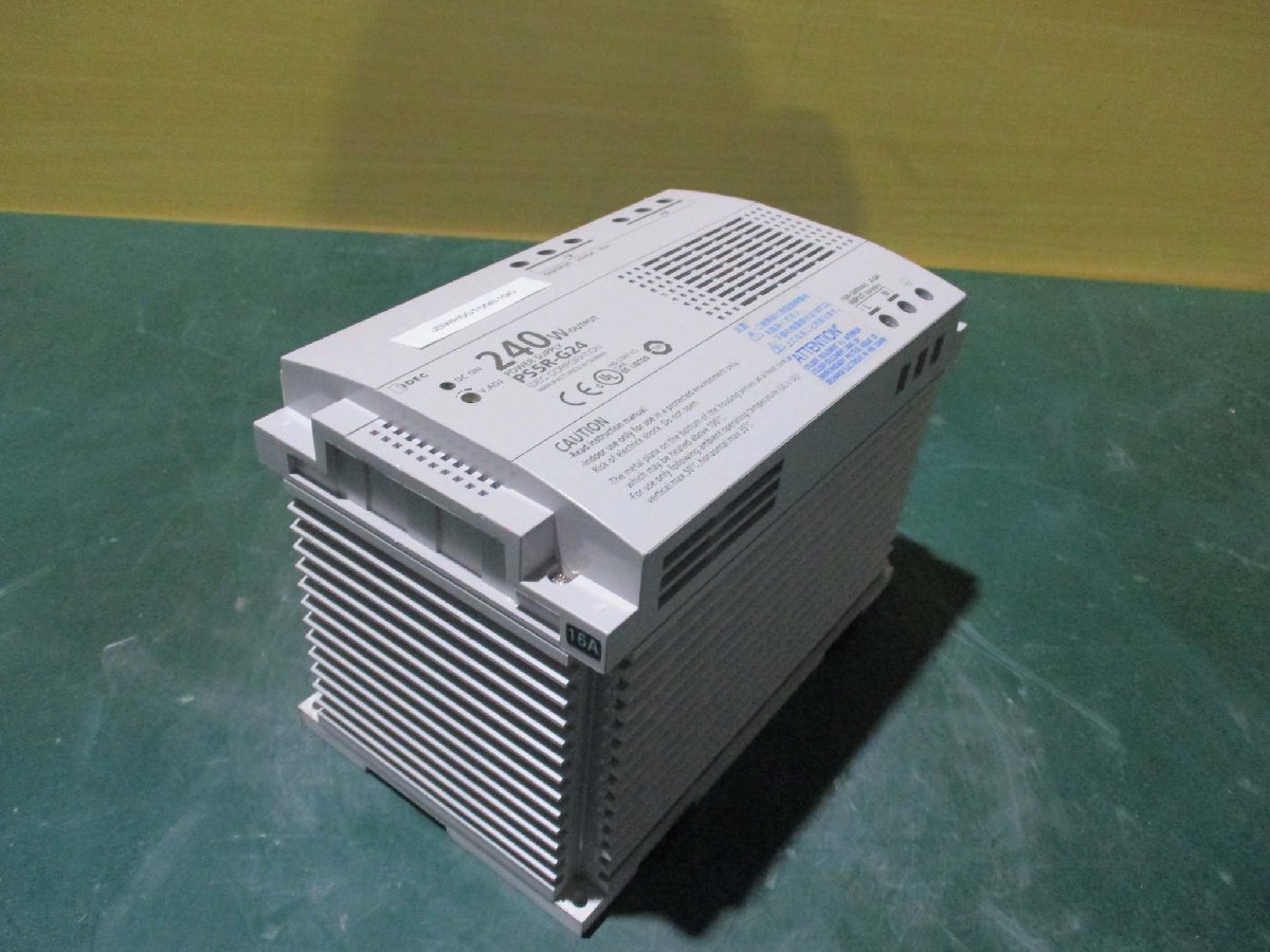 中古IDEC PS5R-G24 POWER SUPPLY 240W 100-240V AC 4.0A(JBWR50109B190)_画像8