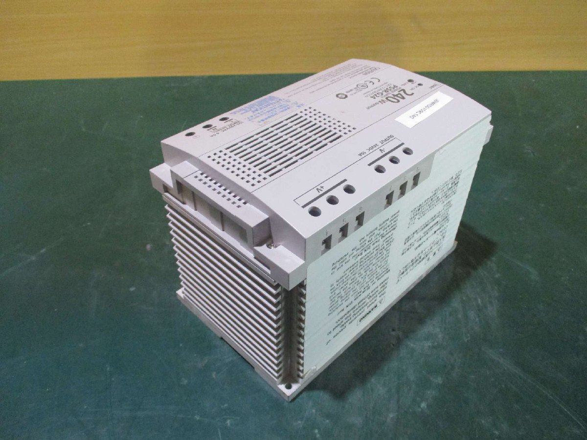 中古IDEC PS5R-G24 POWER SUPPLY 240W 100-240V AC 4.0A(JBWR50109C140)_画像7