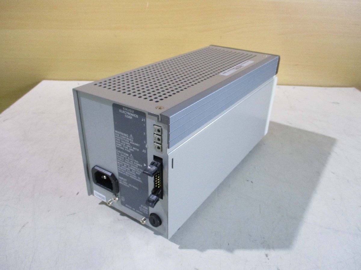 中古 KIKUSUI REGULATED DC POWER SUPPLY PMC35-0.5A 安定化DC電源 35V 0.5A 通電OK(HBJR50203C002)_画像3