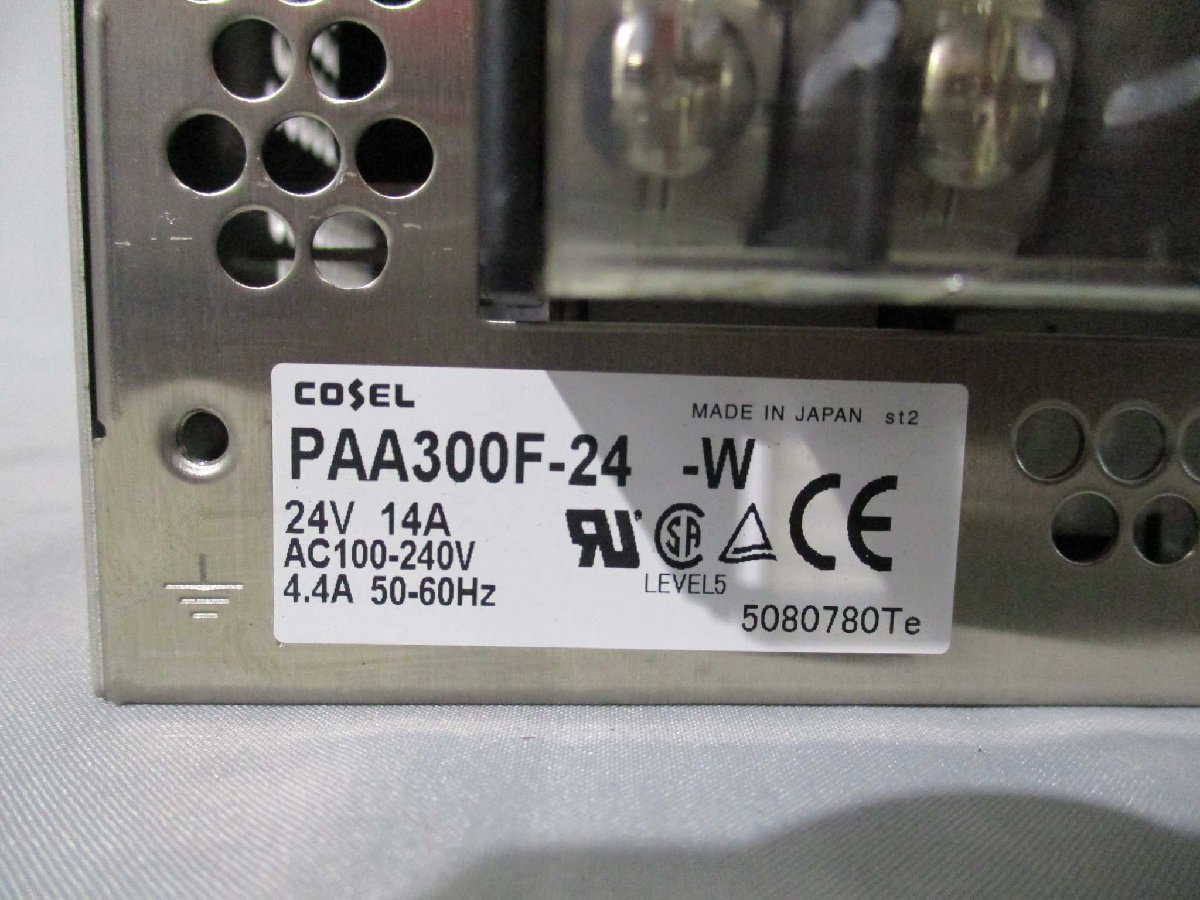 中古 COSEL PAA300F-24 スイッチング電源 入力 AC85 ～ 264V 出力 AC85 ～ 264V 336W(JCBR40916B001)_画像3