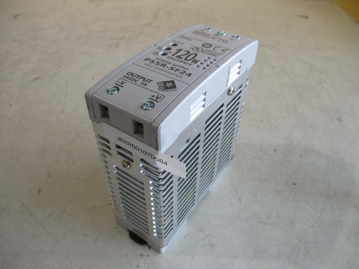 中古IDEC Corporation PS5R-SF24 Power Supply 24V AC 5A(JBXR50107D084)_画像1