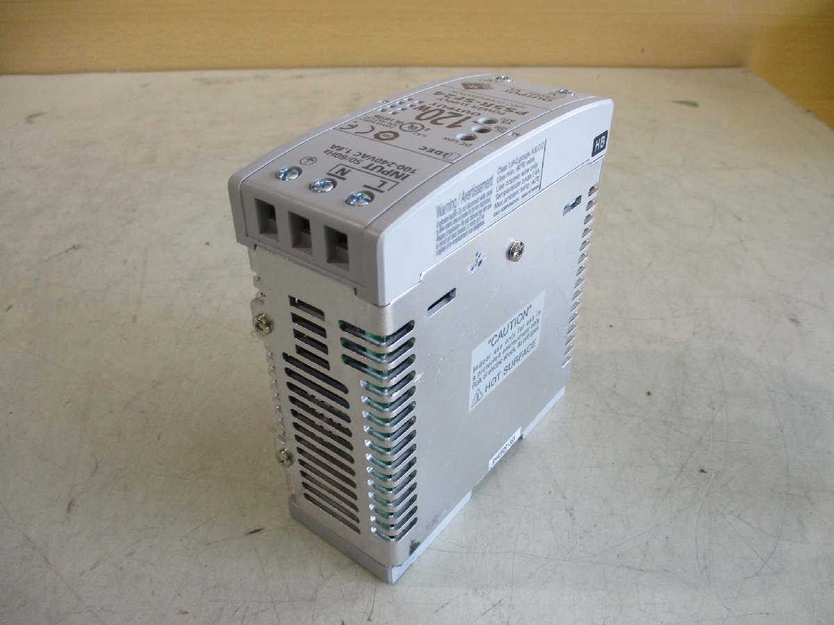 中古IDEC Corporation PS5R-SF24 Power Supply 24V AC 5A(JBXR50107D084)_画像2