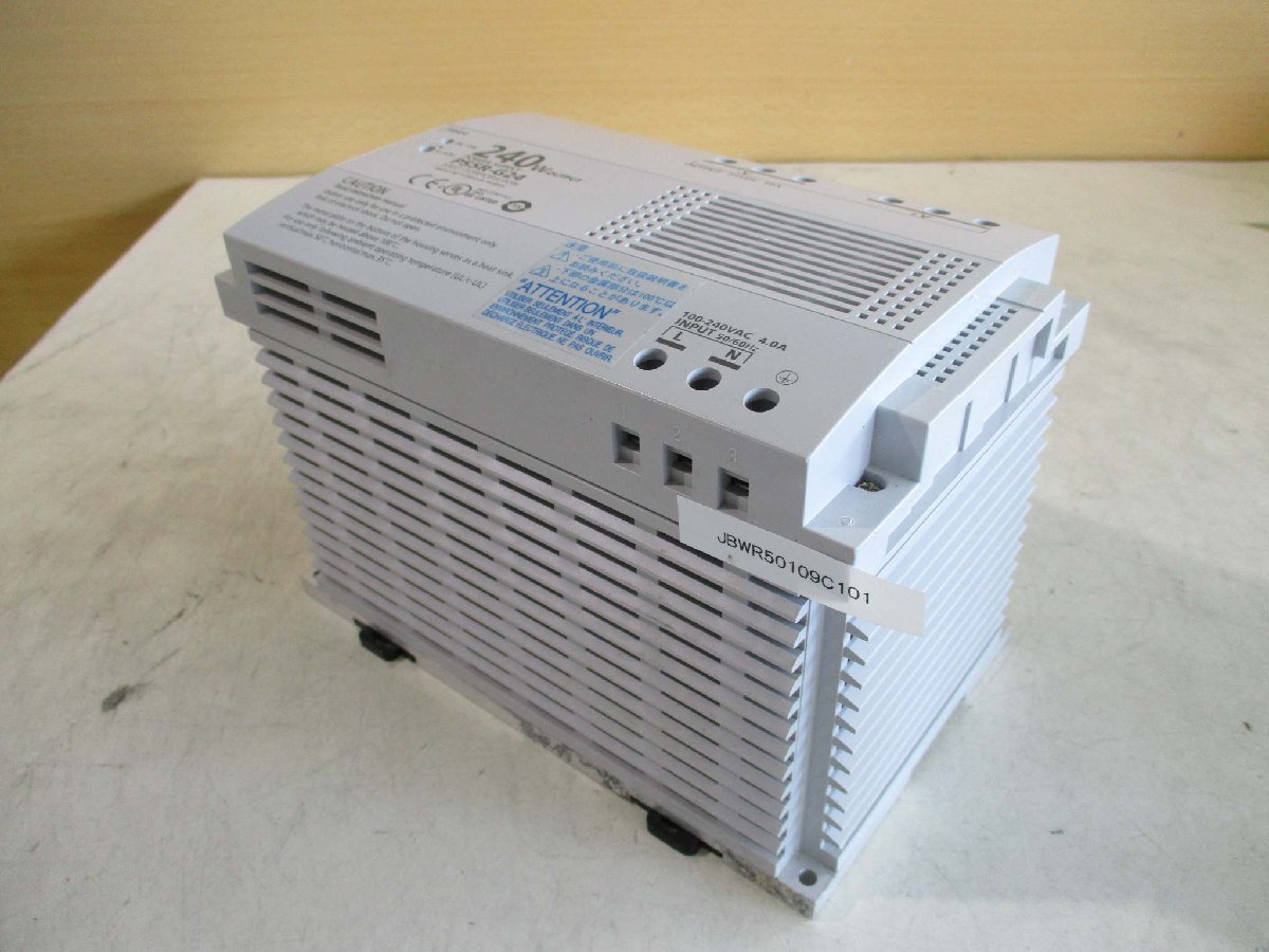 中古IDEC PS5R-G24 POWER SUPPLY 240W 100-240V AC 4.0A(JBWR50109C101)